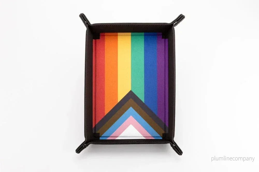 FanRoll Fällande Tärningsbricka Pride Regnbågsflagga - Bild 2