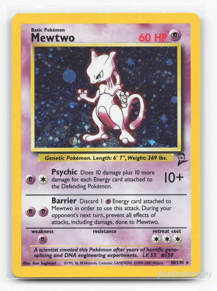 Mewtwo 10/130 – Base Set 2 Mewtwo 10/130 – Base Set 2