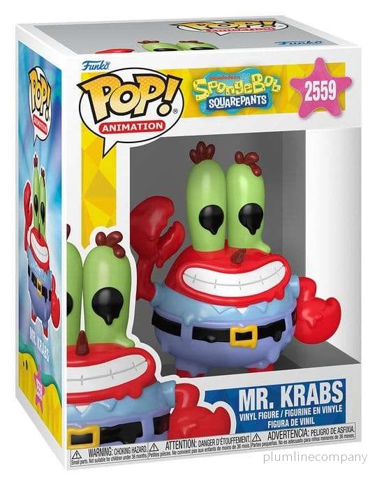 SpongeBob POP! Animation Vinylfigur Mr. Krabs 9 cm - Bild 2
