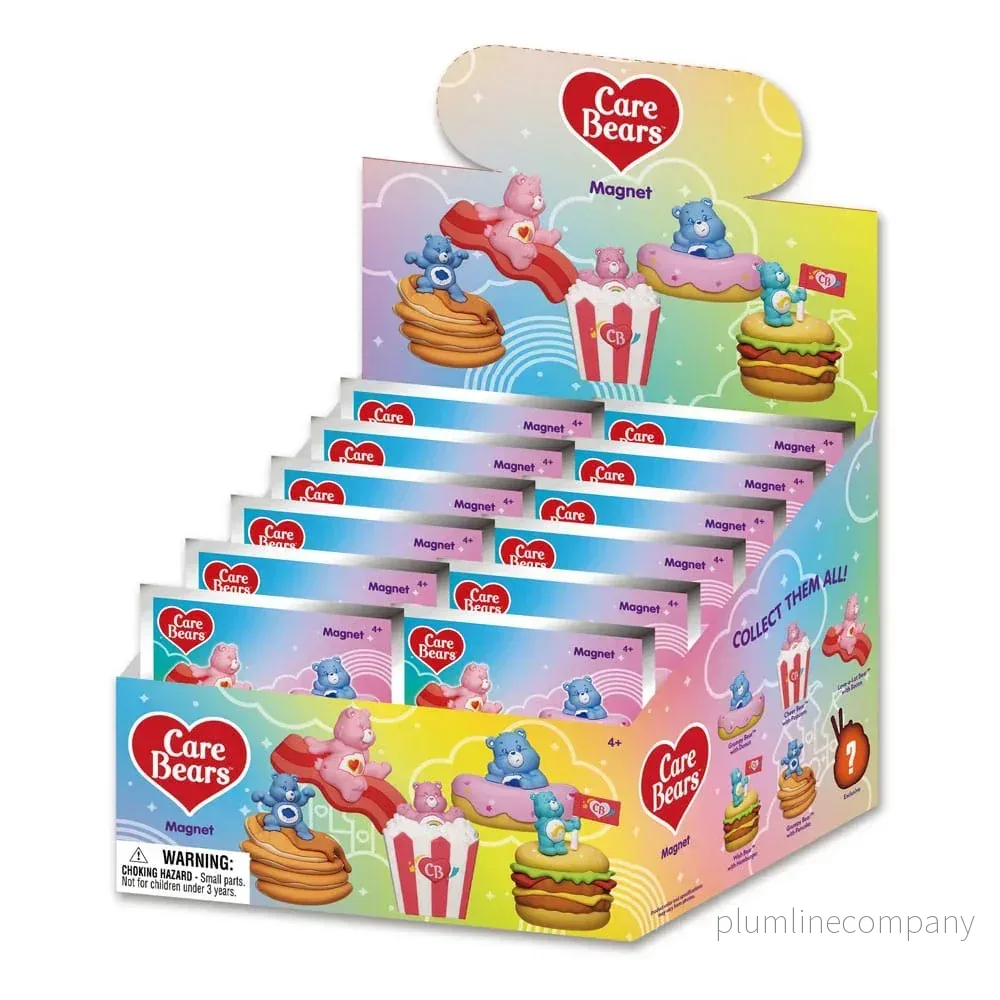 Care Bears Blind Pack Series 1 Display (12) – Officiellt Licensierade Magneter Care Bears Blind Pack Series 1 Display (12) – Officiellt Licensierade Magneter