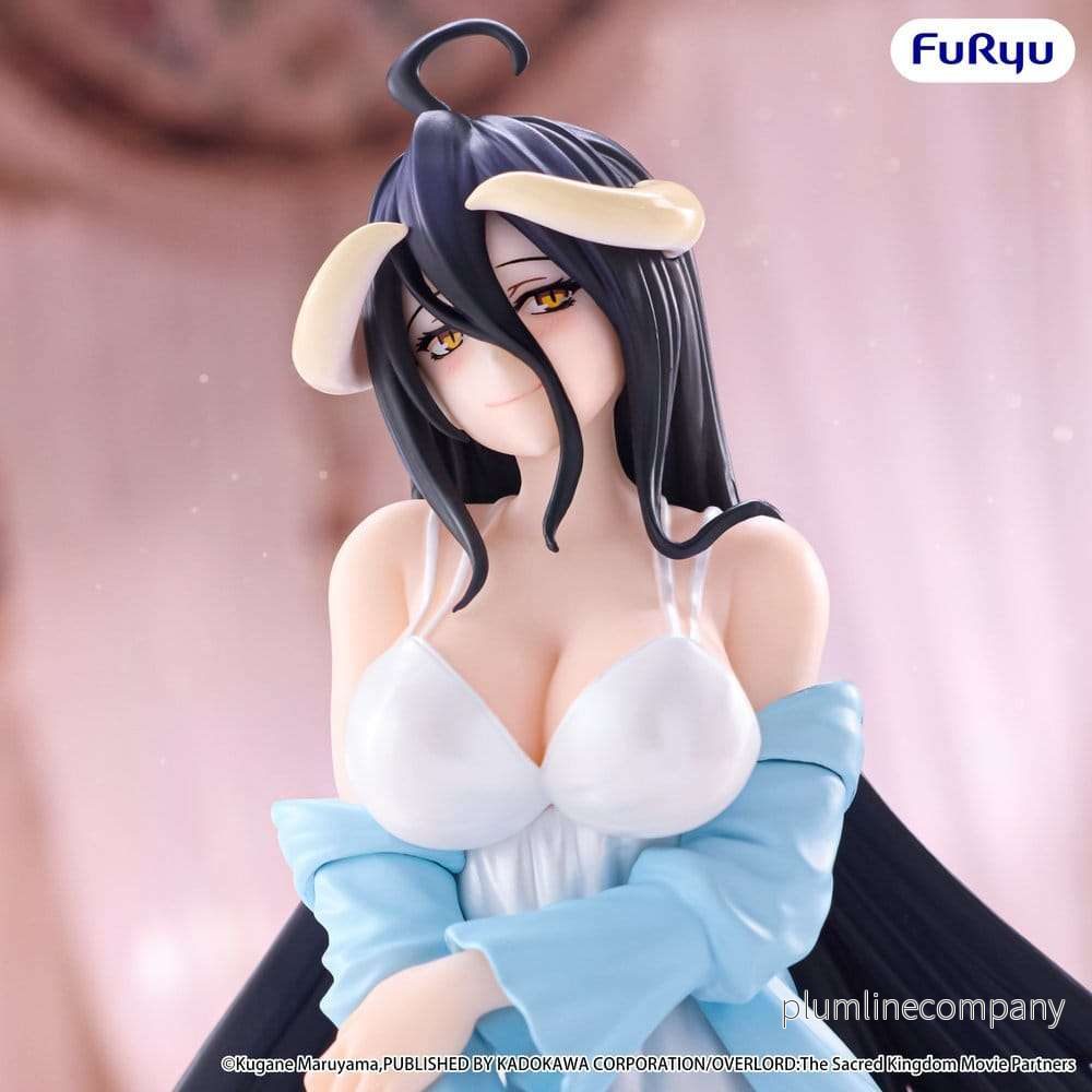 Overlord Noodle Stopper PVC-figur Albedo Loungewear Pearl White Ver. 12 cm - Bild 2