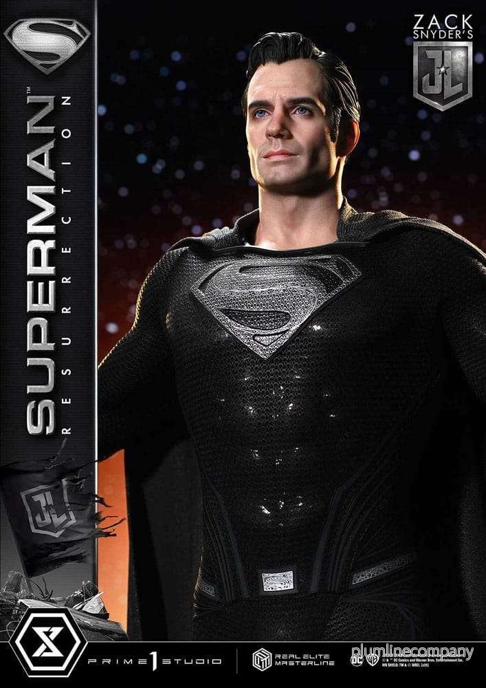 Zack Snyder's Justice League Real Elite Masterline Series Statue 1/3 Superman Resurrection Deluxe Ver. 95 cm - Bild 3