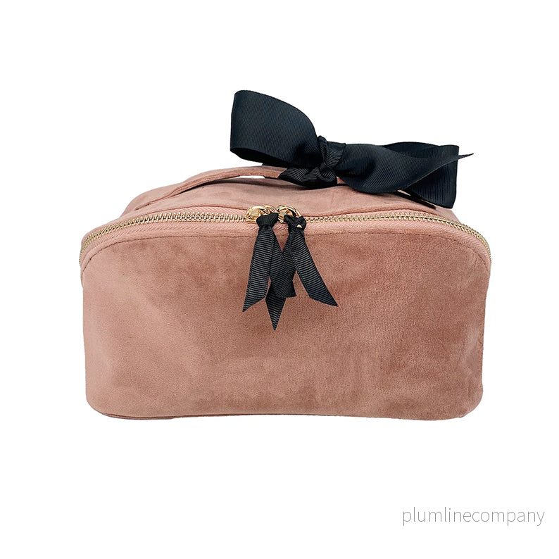 Necessär Rosa sammet, bag-all Necessär Rosa sammet, bag-all