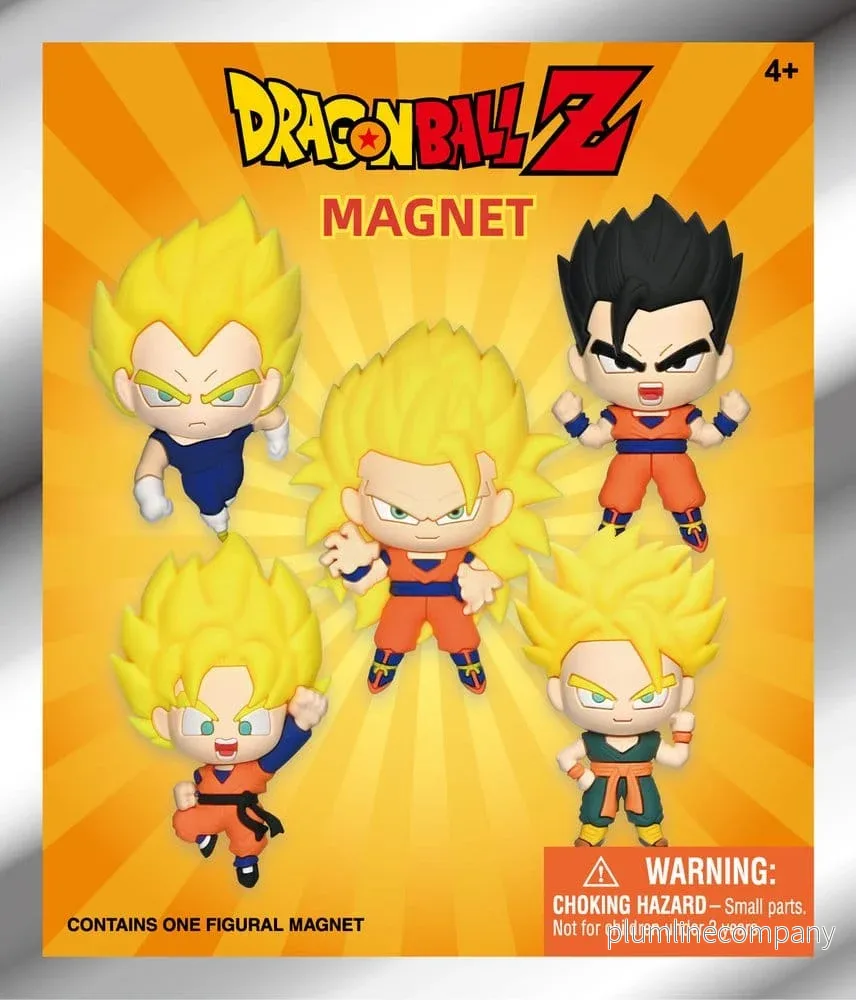 Dragonball Z 3D-skummagneter Serie 1, blindpåse display (12 stycken) - Bild 2
