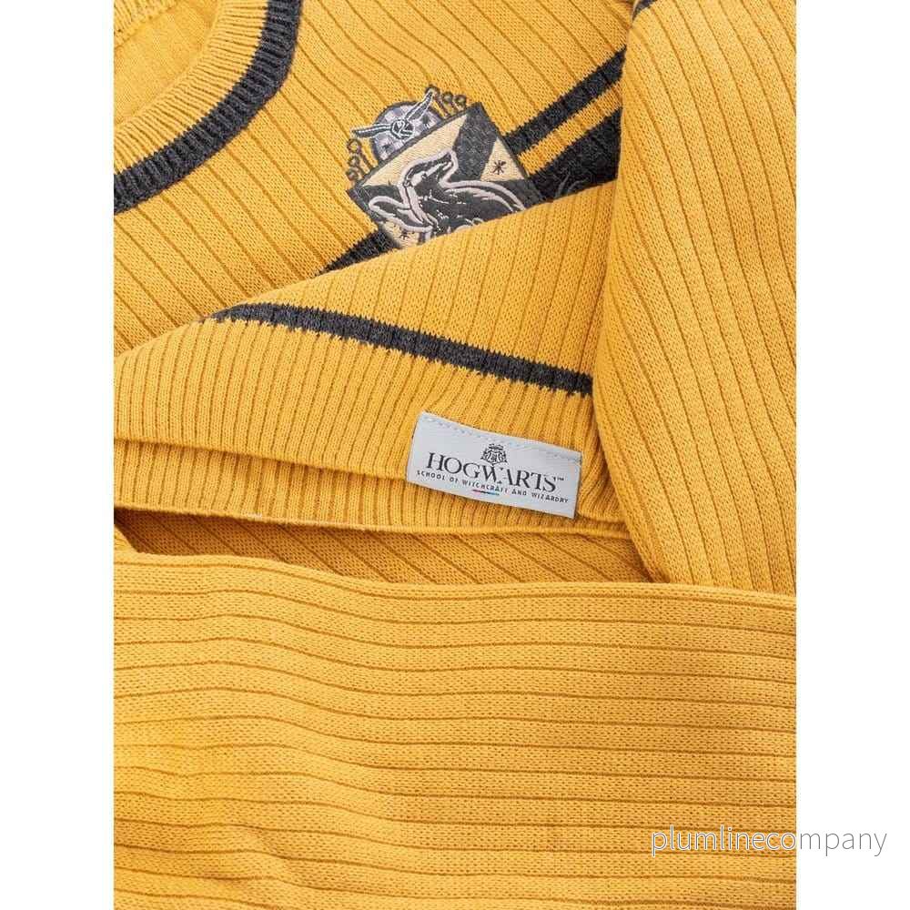 Harry Potter Barntröja Hufflepuff Collegesnitt Storlek 7-8 år Harry Potter Barntröja Hufflepuff Collegesnitt Storlek 7-8 år