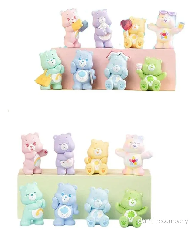 Care Bears Blind Box Minifigurer Little Things Cubby Face Series 5 cm Display (6) - Bild 2