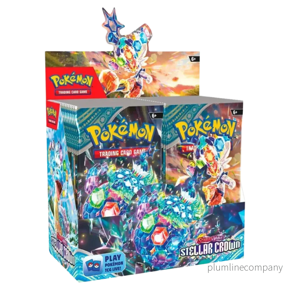 Pokémon Scarlet & Violet: Stellar Crown Booster Box Pokémon Scarlet & Violet: Stellar Crown Booster Box
