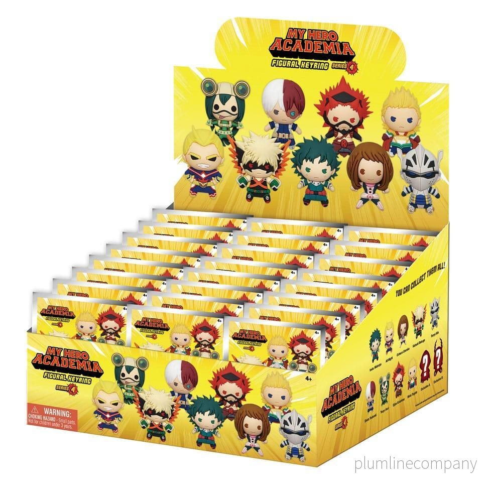 My Hero Academia 3D PVC Bag Clips Series 4 Display (24) - Bild 3