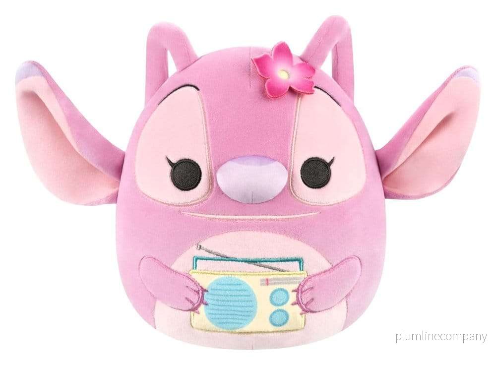 Lilo & Stitch Squishmallow gosedjur Angel With Boombox 20 cm