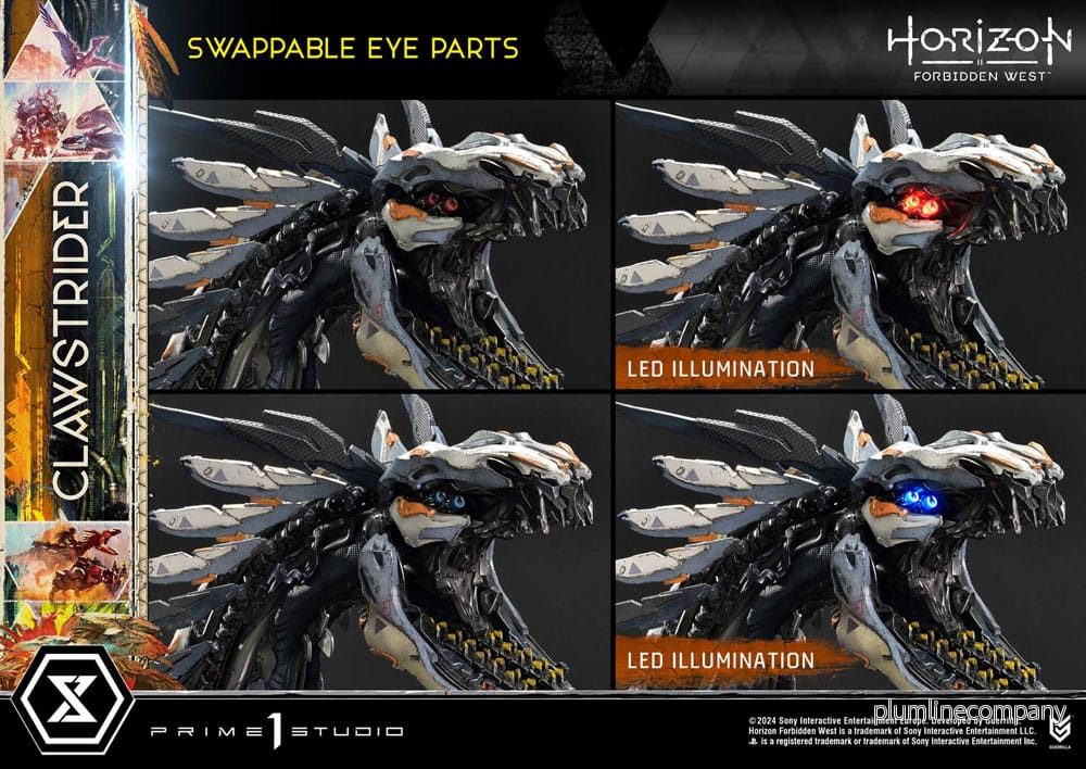 Horizon Forbidden West Ultimate Premium Masterline Series Statue 1/4 Clawstrider 68 cm - Bild 3