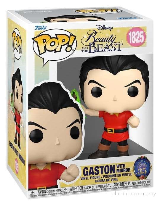 Beauty and the Beast POP! Disney Vinylfigur Gaston med spegel 9 cm - Bild 2