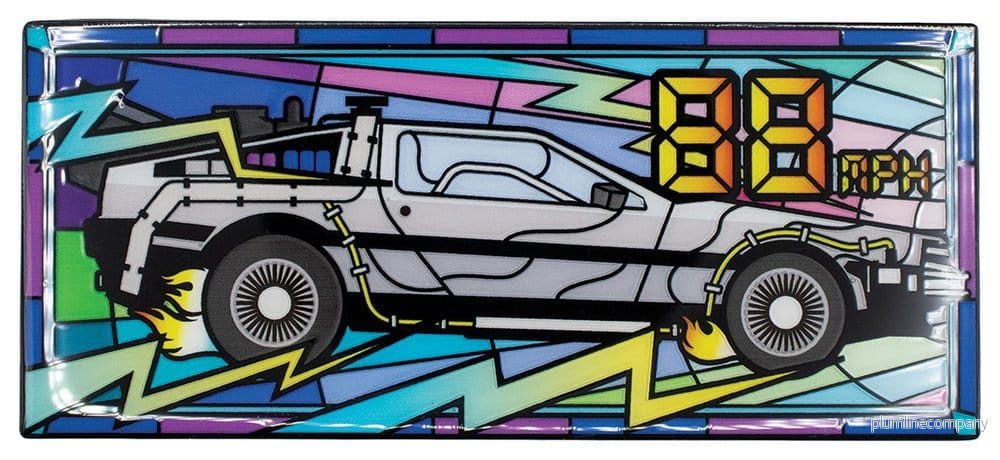 Back to the Future Ingot Stained Glass-Style Limited Edition samlaringot Back to the Future Ingot Stained Glass-Style Limited Edition samlaringot