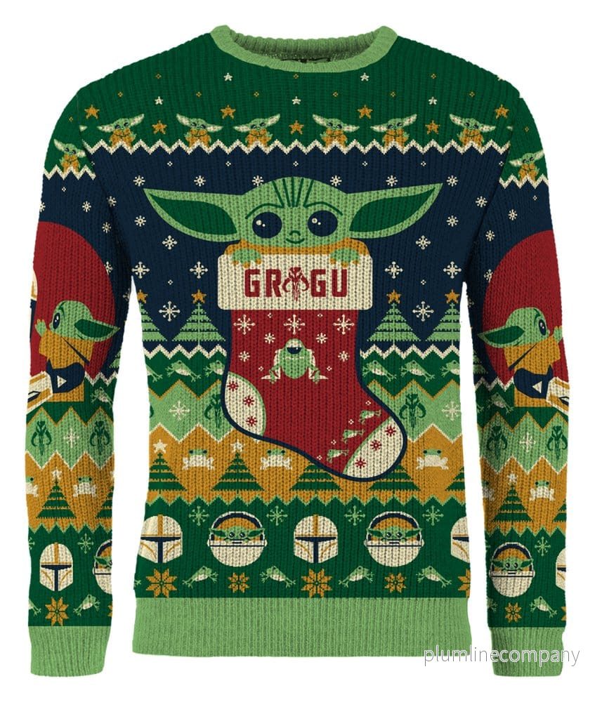 Star Wars Jultröja Baby Yoda Storlek XL - Bild 3