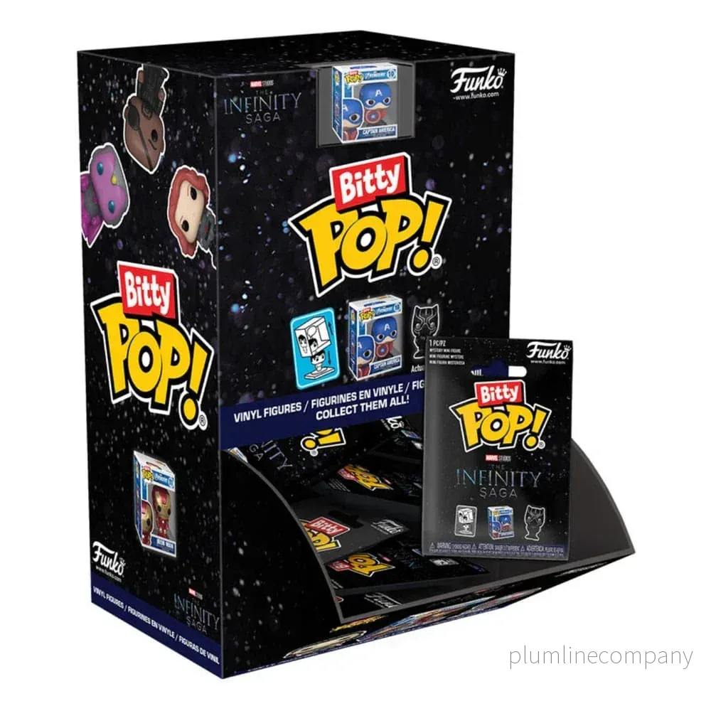 Marvel Mystery Bitty POP! Figurer 2 cm The Infinity Saga Display (32) - Bild 2