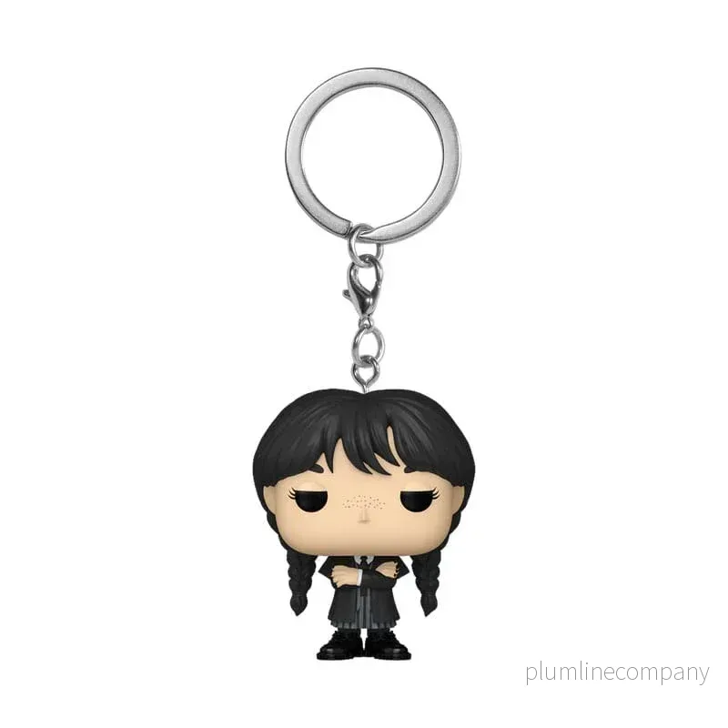 Wednesday POP! Vinyl Nyckelrings 4 cm Display (12 stycken) Wednesday POP! Vinyl Nyckelrings 4 cm Display (12 stycken)