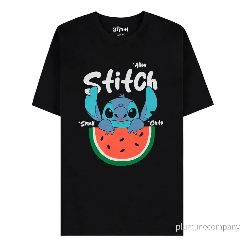 Lilo & Stitch T-shirt med Vattenmelonmotiv Lilo & Stitch T-shirt med Vattenmelonmotiv
