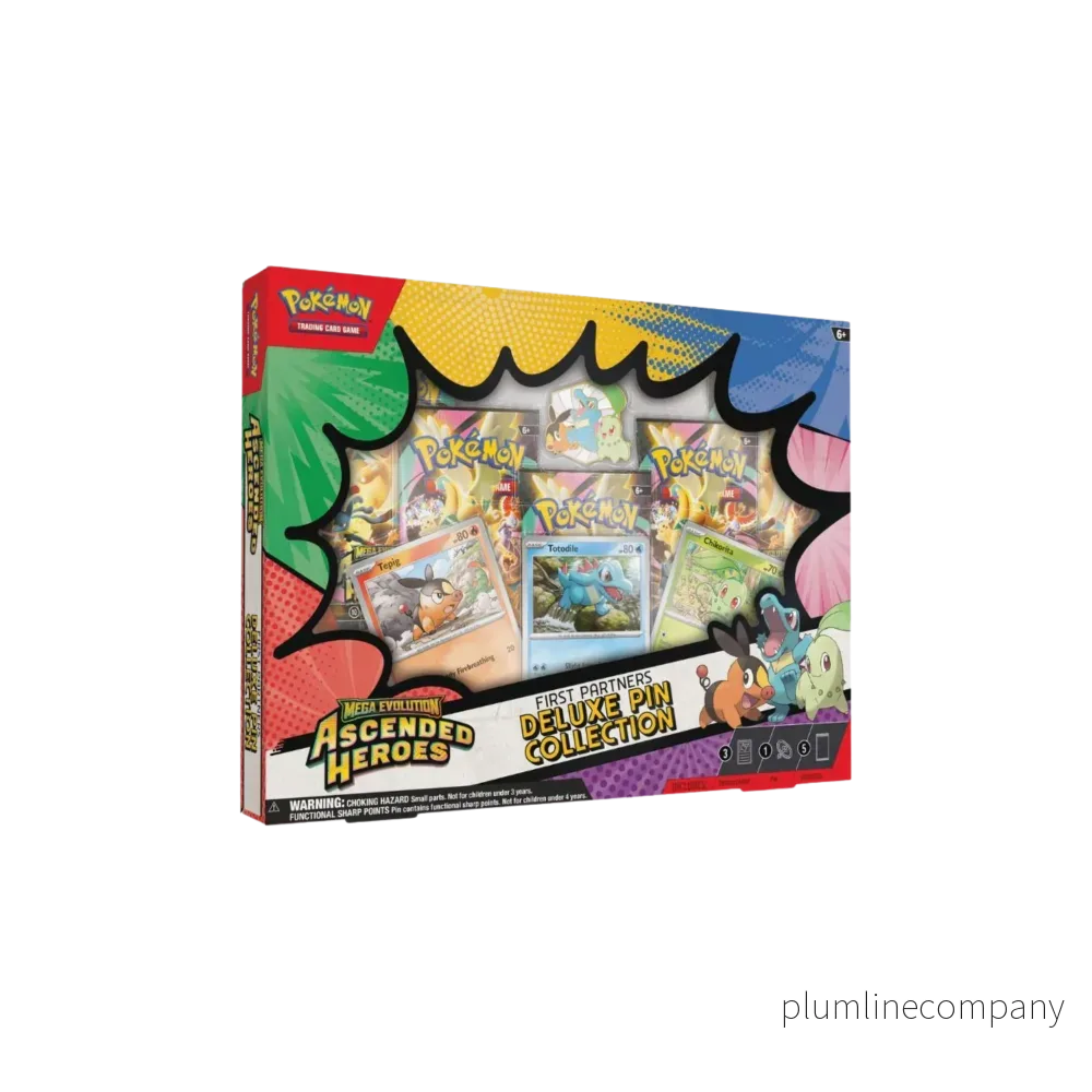 Pokémon Mega Evolution: Ascended Heroes Deluxe Pin Collection Pokémon Mega Evolution: Ascended Heroes Deluxe Pin Collection