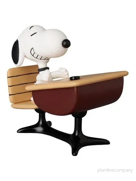 Peanuts UDF Series 18 Mini Figure Snoopy med skrivbord 9 cm - Bild 2