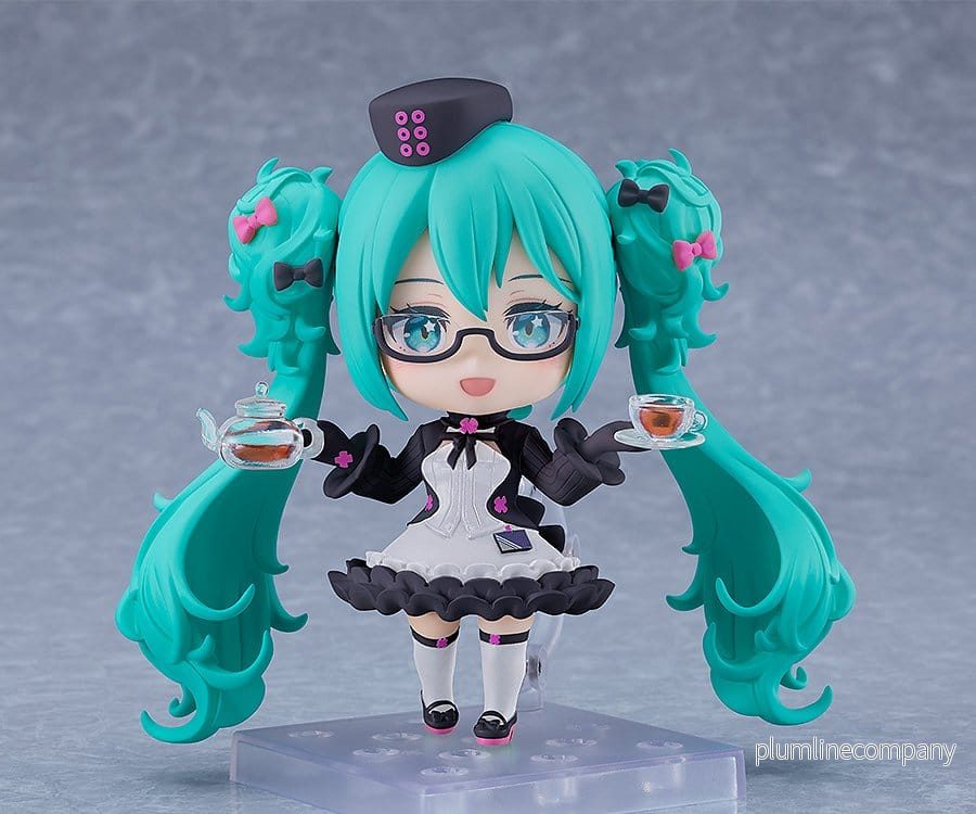 Karaktärs-Vokalsserie 01: Hatsune Miku Nendoroid Actionfigur Hatsune Miku: Glasögon x Café-version 10 cm - Bild 2
