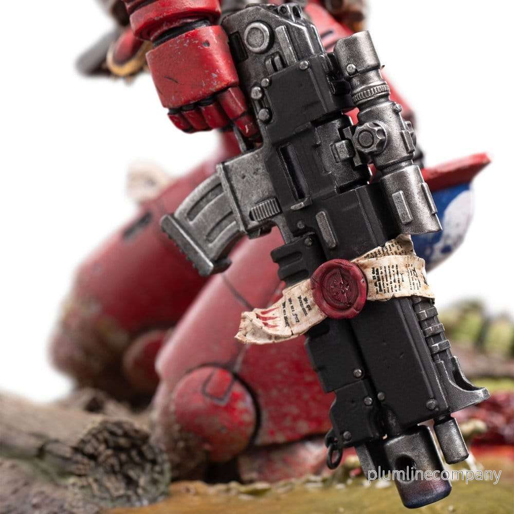 Warhammer 40,000-staty 1/10 Blood Angels Intercessor Sergeant 27 cm - Bild 3