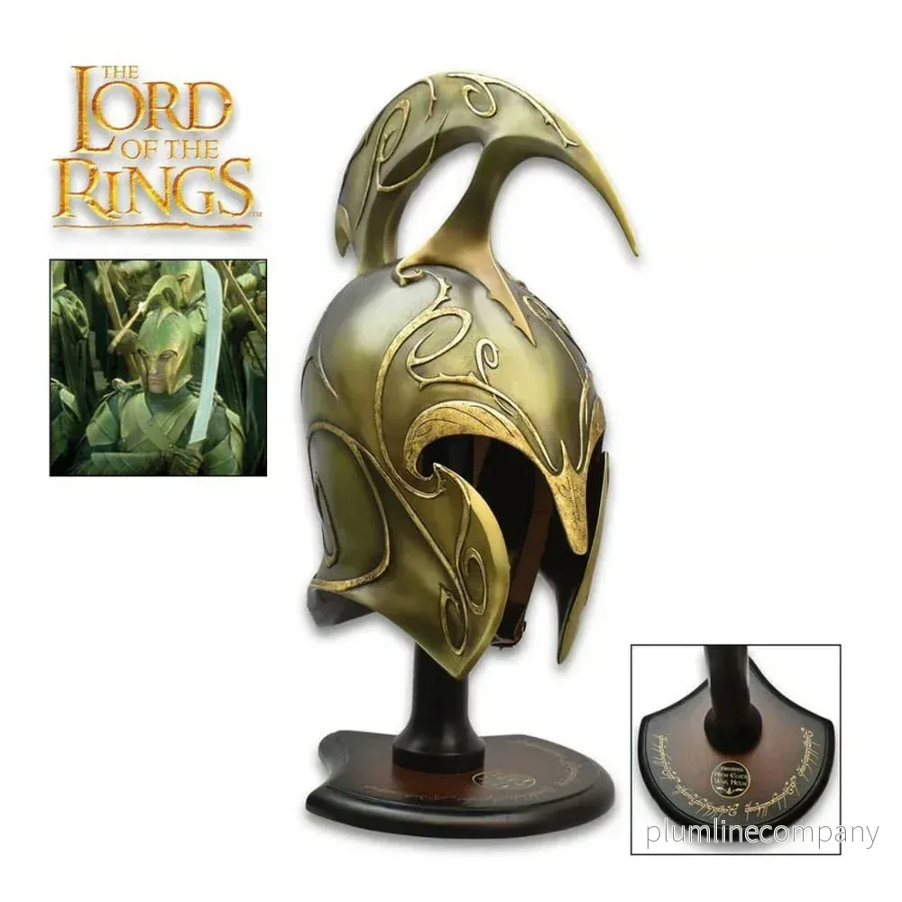 LOTR Replica 1/1 Elven Kit War Helm High Elven Limited Edition LOTR Replica 1/1 Elven Kit War Helm High Elven Limited Edition