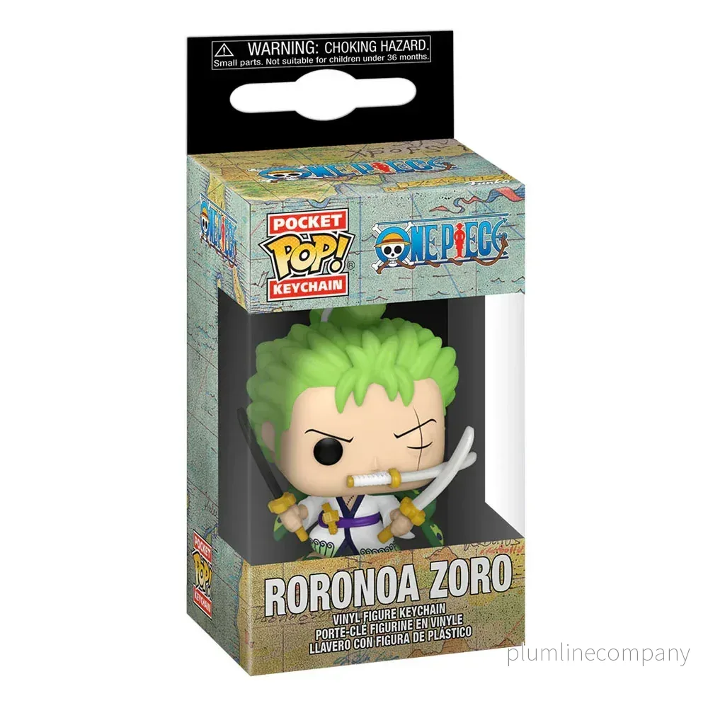 One Piece POP! Vinyl Nyckelringar 4 cm Roronoa Zoro (12-pack) - Bild 3