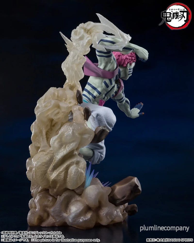 Demon Slayer: Kimetsu no Yaiba FiguartsZERO PVC-figur Akaza Övre Tre 18 cm - Bild 2