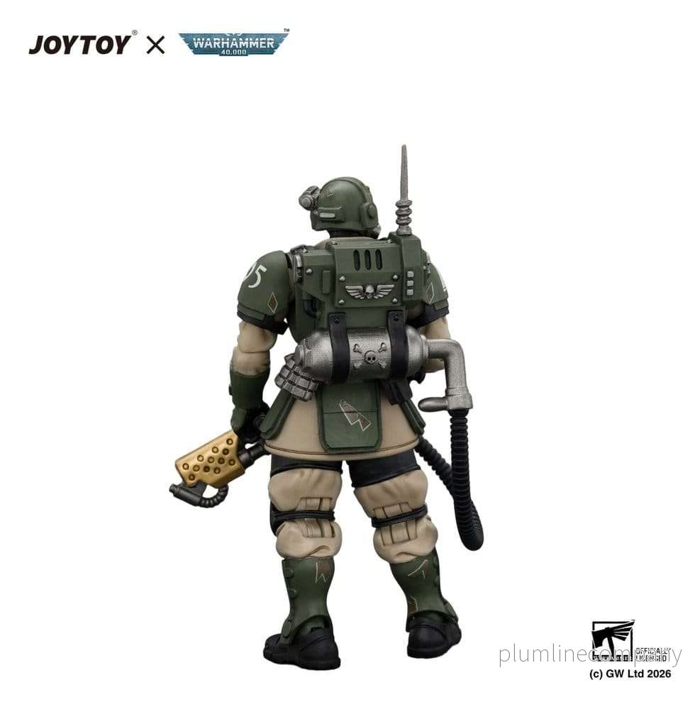 Warhammer Action Figure Astra Militarum Kasrkin 2 med Flamer - Bild 3