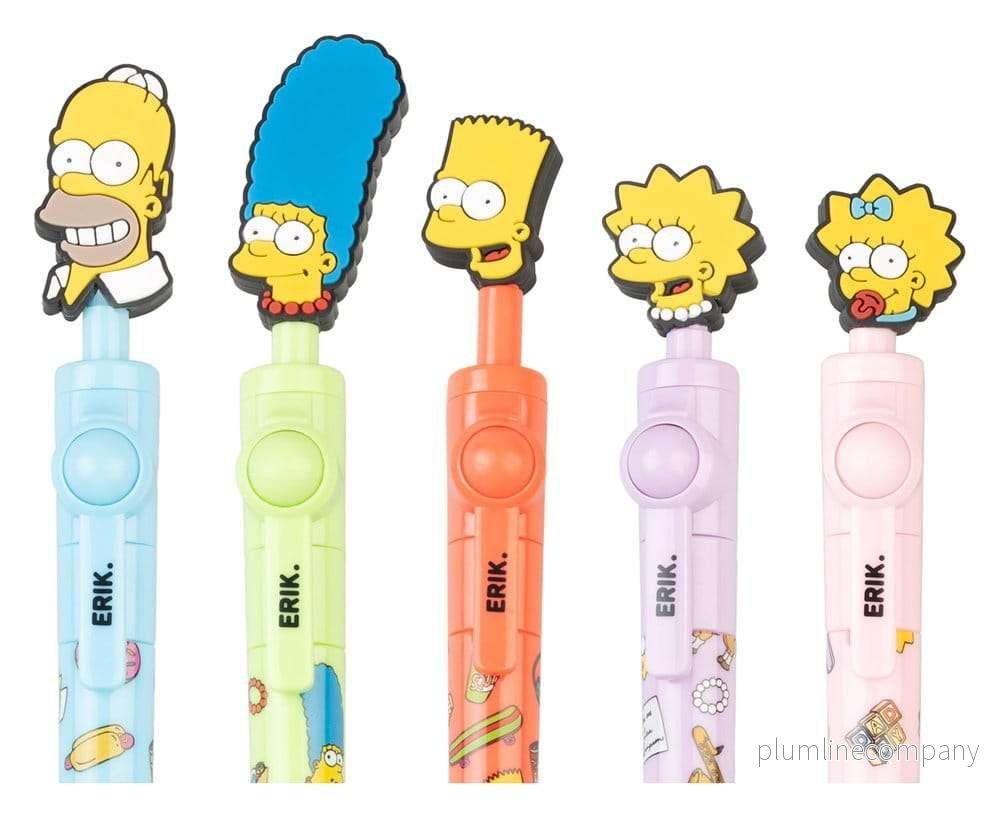 The Simpsons pennor med roterande topper display (25) The Simpsons pennor med roterande topper display (25)