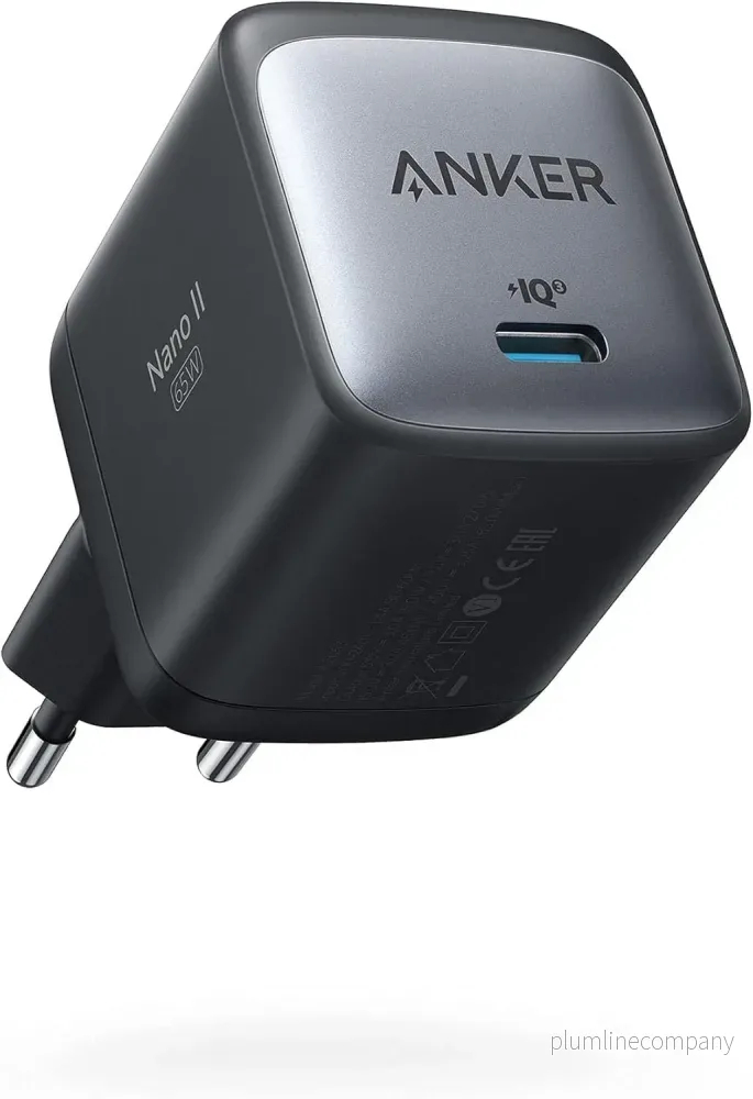 Anker 715 USB-C Laddare Power Nano II 65W Snabbladdning GaN II Teknologi Anker 715 USB-C Laddare Power Nano II 65W Snabbladdning GaN II Teknologi