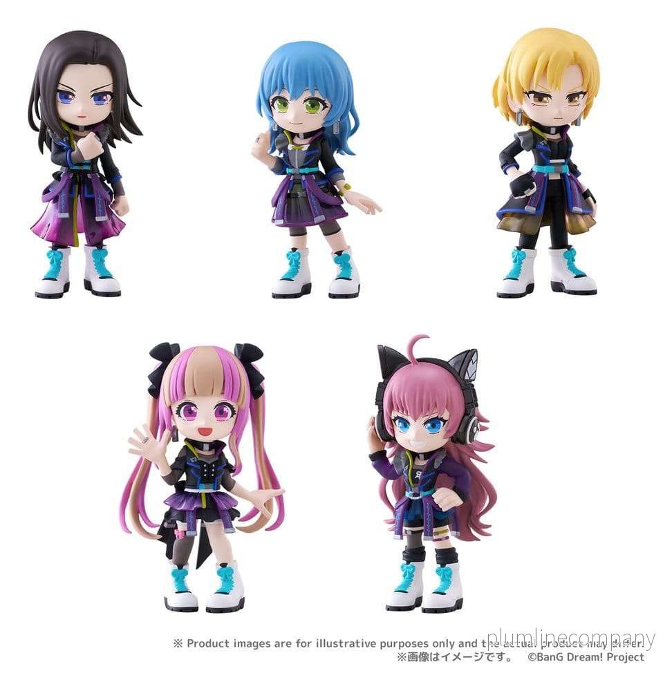 BanG Dream! PalVerse minifigurer Blind Box Assortment (6) BanG Dream! PalVerse minifigurer Blind Box Assortment (6)