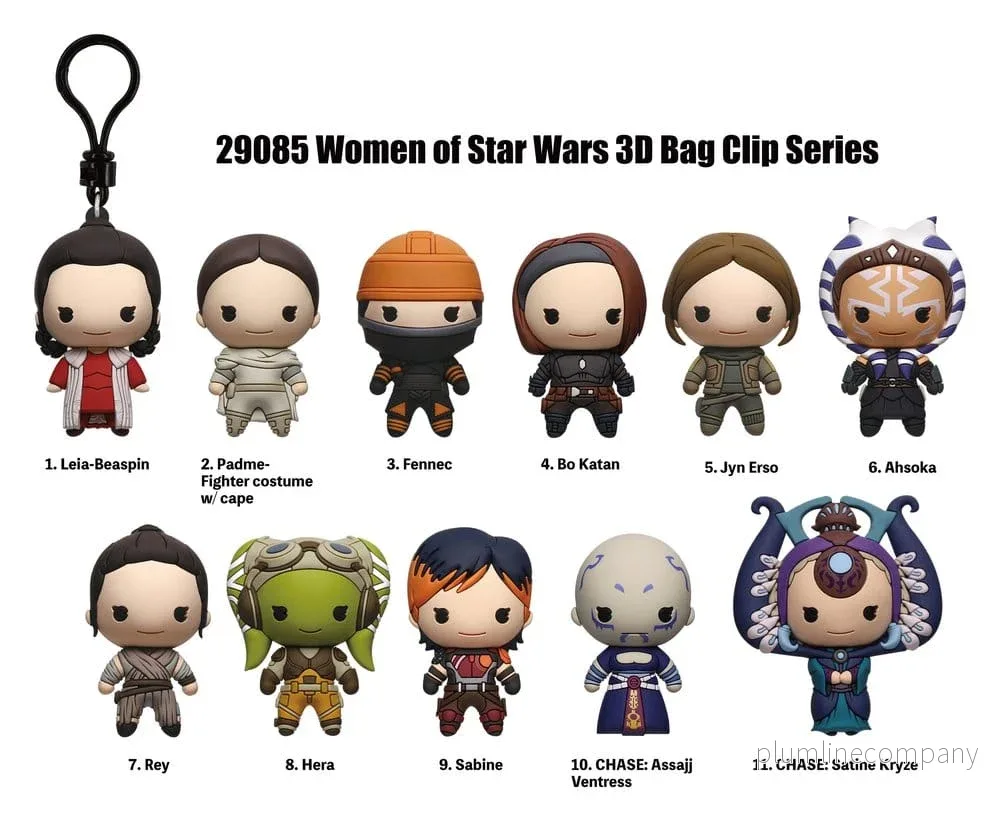 Woman of Star Wars 3D PVC Bag Clips Series blind bag-display (24) - Bild 2