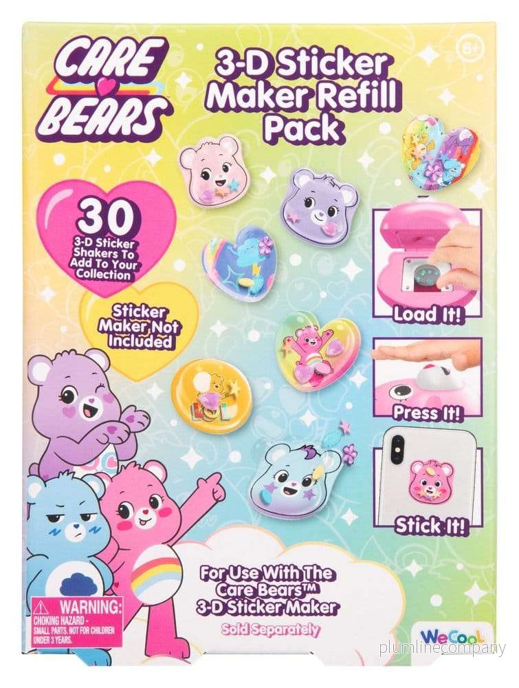 Care Bears 3D Sticker Maker Refills Care Bears 3D Sticker Maker Refills