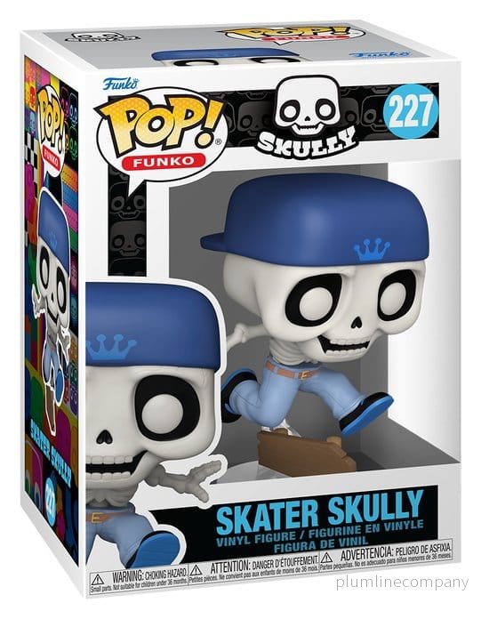 Funko Legacy POP! Ikoner Figur Skater Skully 9 cm - Bild 2