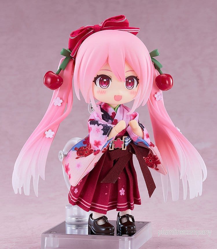 Karaktär Vocals Serie 01: Hatsune Miku Nendoroid Docka Sakura Miku: Hirohako 2025 Version (Hirosaki) - Bild 3