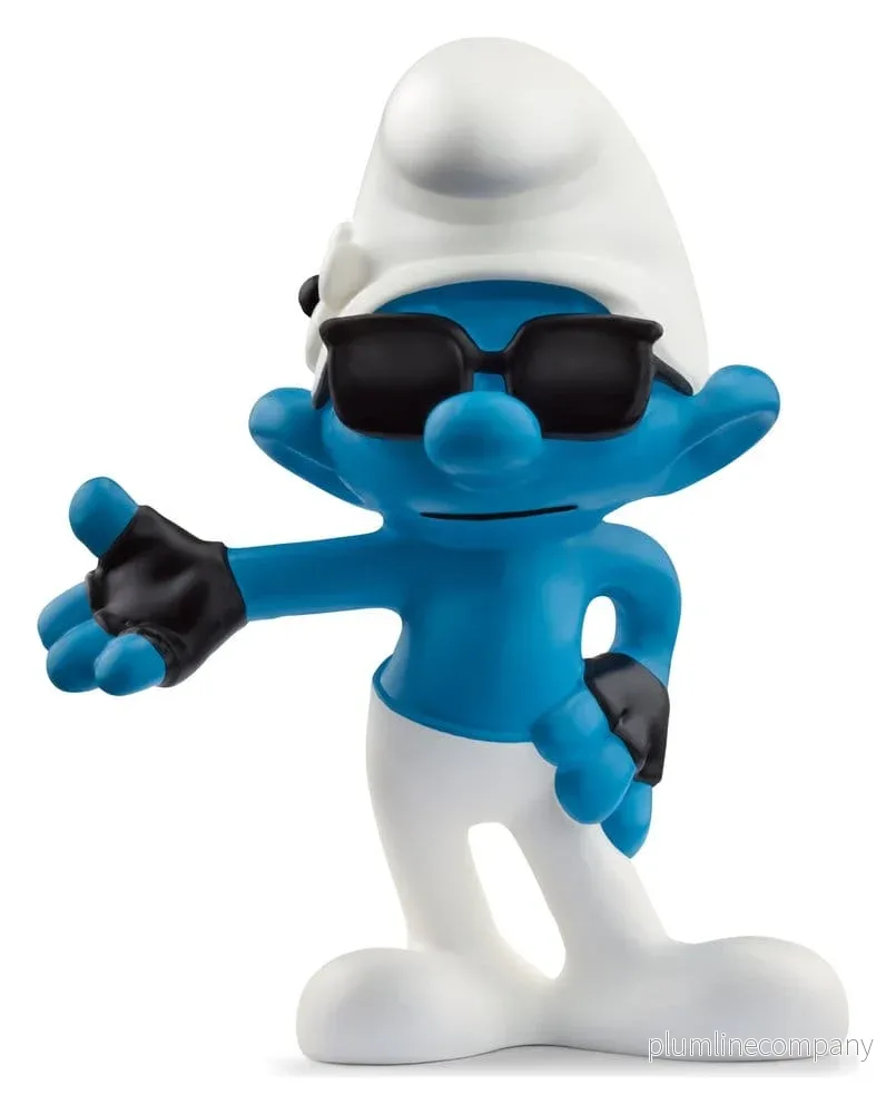 Smurfarna Miniatyrfigur Vanity Smurf 5 cm Smurfarna Miniatyrfigur Vanity Smurf 5 cm