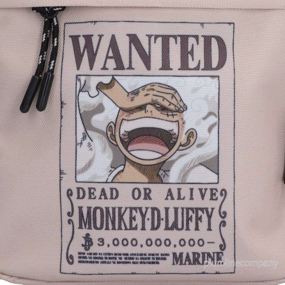 One Piece Crossbody Bag Luffy Wanted Poster 23 cm - Bild 3