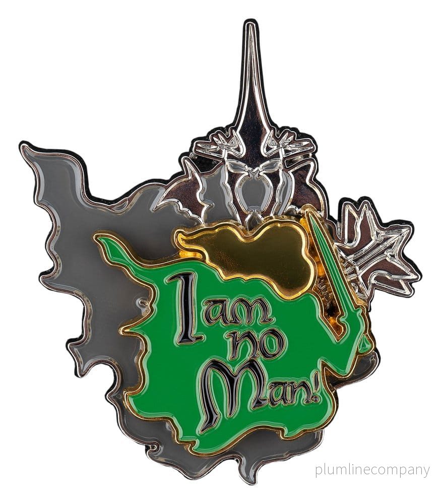 Lord of the Rings Samlarpins 2-pack No Man can Kill Me & I Am No Man! 7 cm
