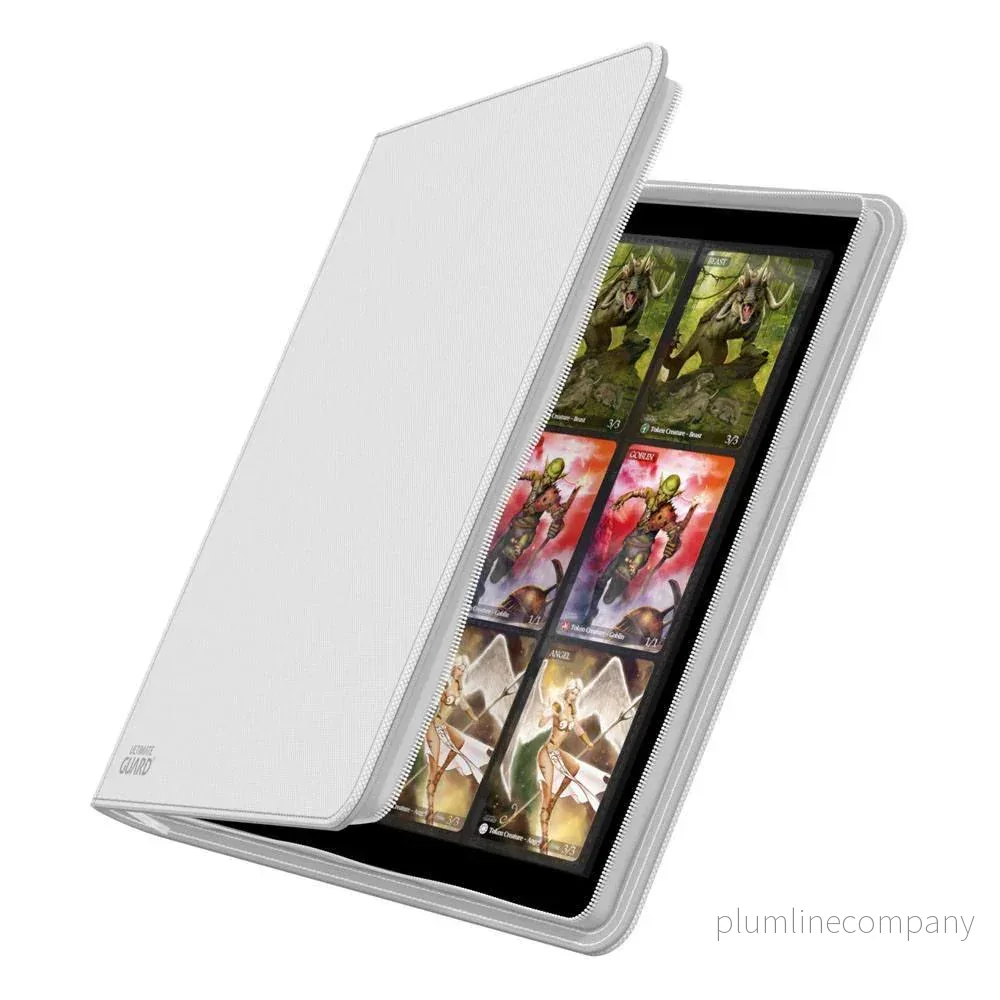 Ultimate Guard Zipfolio 480 24-Pocket Xenoskin - Vit - Bild 3