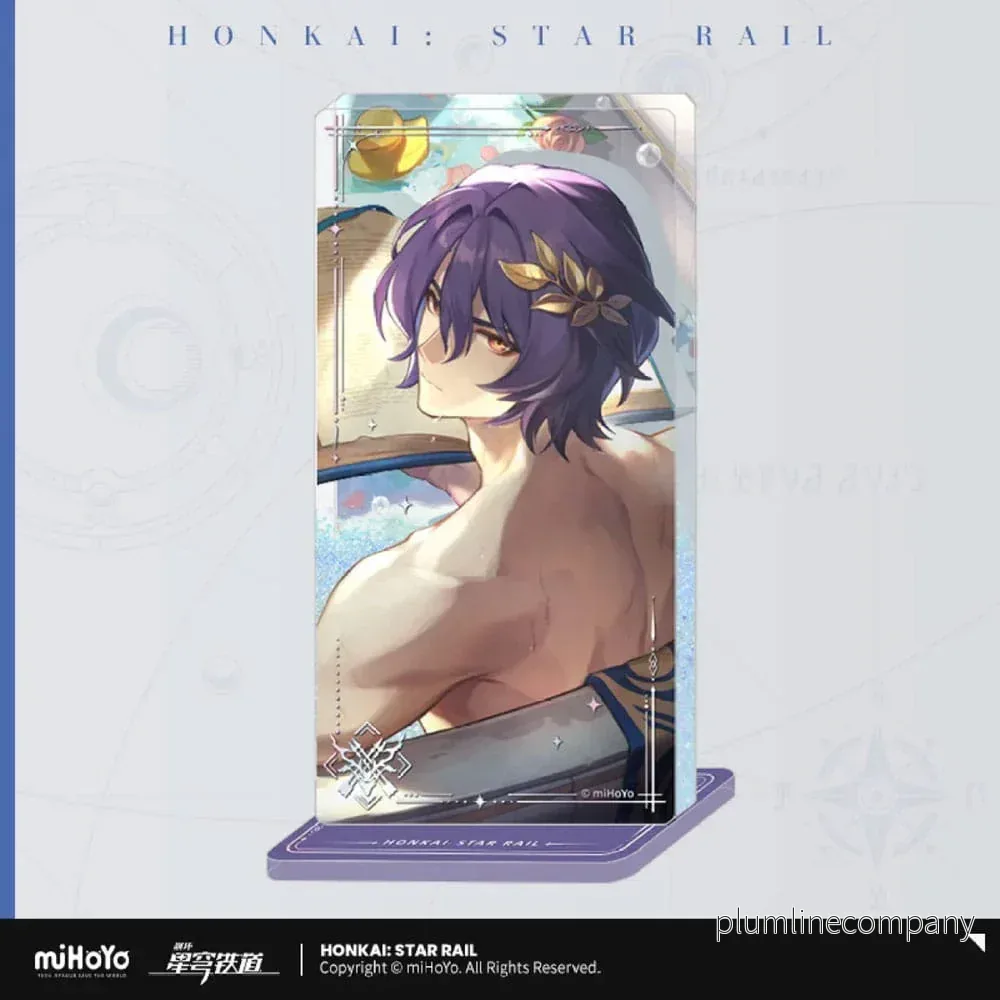 Honkai: Star Rail Ljuskon Kranse Acryl Ornament med Glitter: Dr. Ratio Dop av Ren Tanke 15 cm