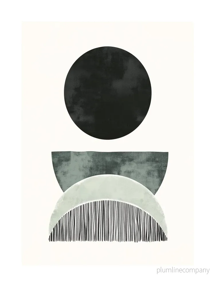 Soothing Abstract Poster
