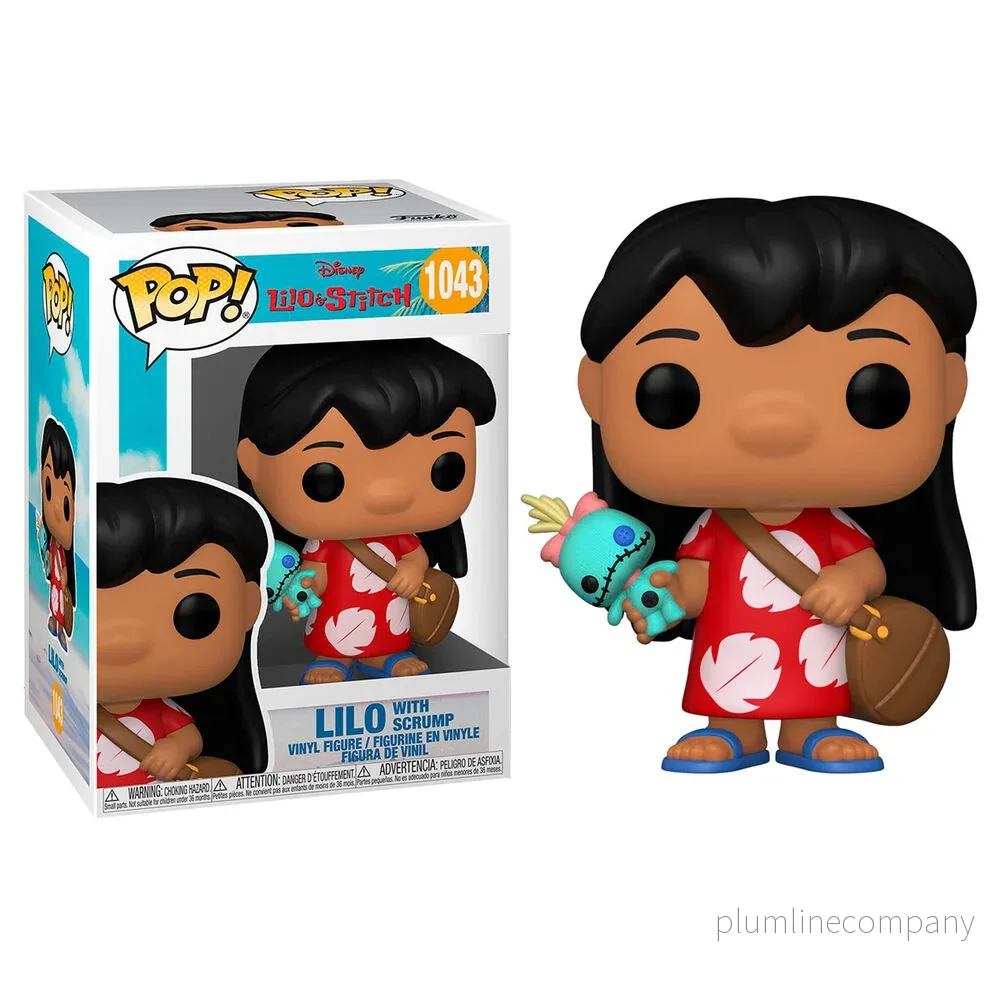 POP Figur Lilo och Stitch Lilo med Scrump POP Figur Lilo och Stitch Lilo med Scrump
