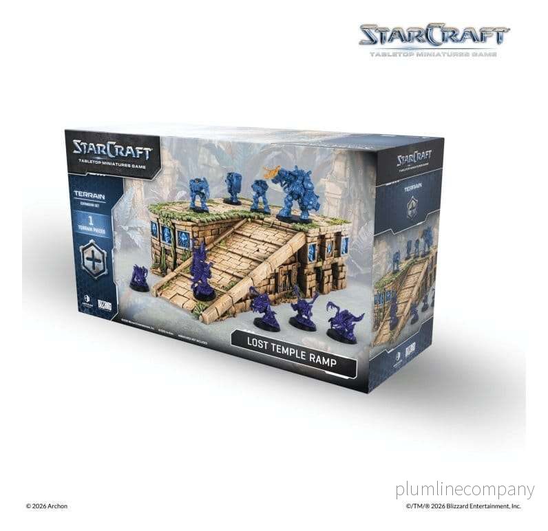 StarCraft TMG Expansion Set Terrain: Lost Temple Ramp StarCraft TMG Expansion Set Terrain: Lost Temple Ramp