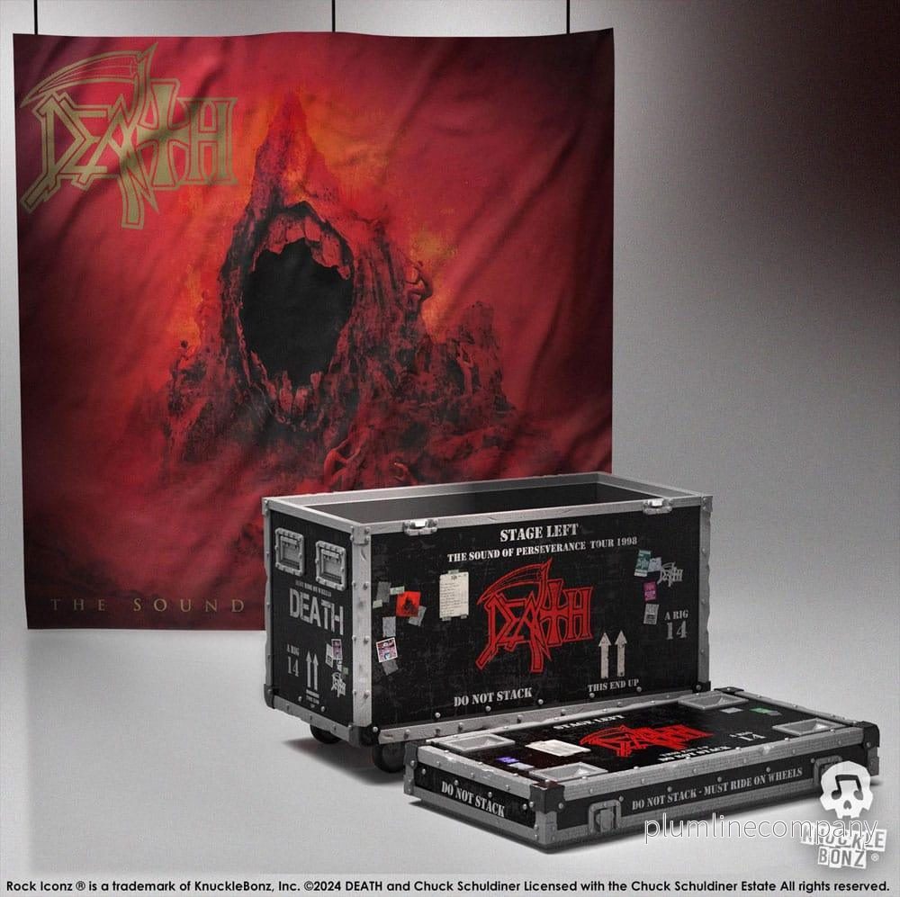 Death Rock Ikonz On Tour Road Case Figur + Stage Backdrop Set - The Sound of Perseverance Tour 1998 - Bild 2