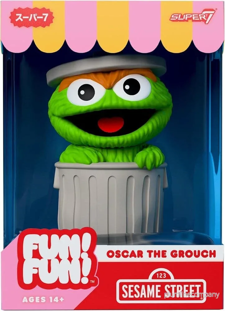 Sesame Street Rolig! Rolig! Mjuk Vinylfigur Våg 01 – Oscar the Grouch 18 cm Sesame Street Rolig! Rolig! Mjuk Vinylfigur Våg 01 – Oscar the Grouch 18 cm