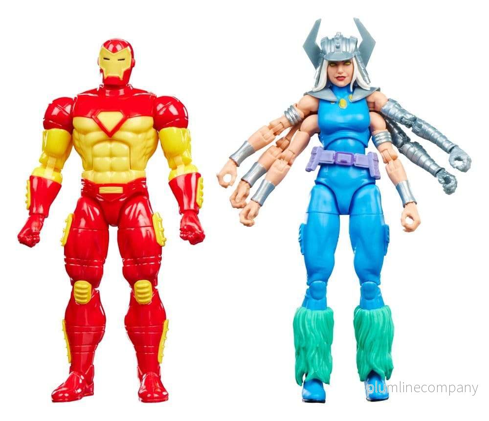 Marvel Games Marvel Legends Action Figure 2-Pack Iron Man & Marvel’s Spiral 15 cm