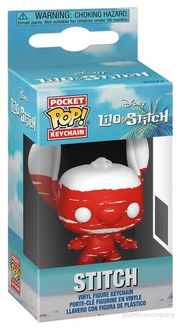 Lilo & Stitch Ficka POP! Vinyl Nyckelring 4 cm Stitch Dålighetsnivå Display (12) - Bild 3