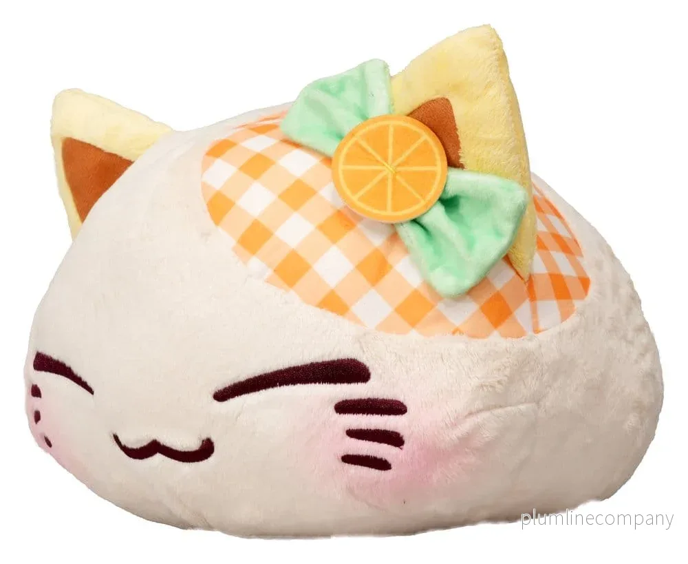 Nemuneko Katt Frukt Stort Gosedjur Orange 30 cm Nemuneko Katt Frukt Stort Gosedjur Orange 30 cm