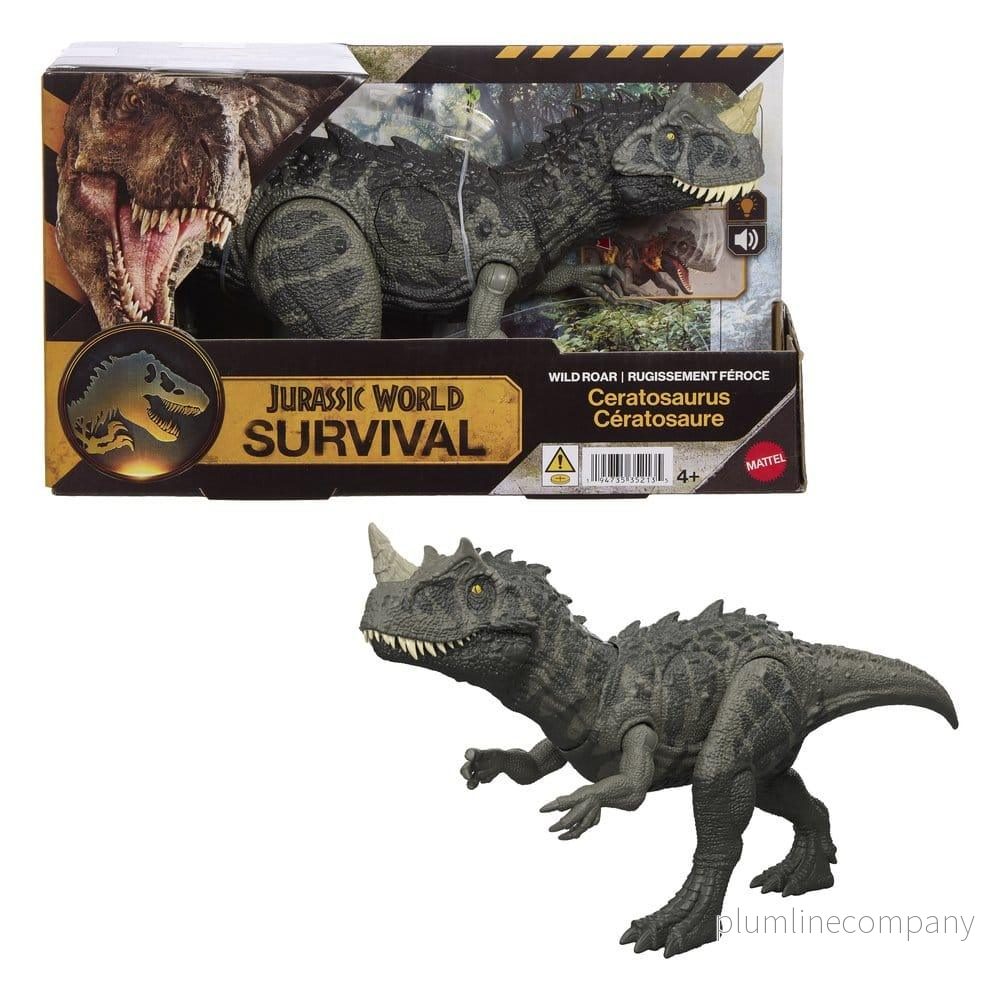Jurassic World: Survival Action Figur Wild Roar Ceratosaurus - Bild 3