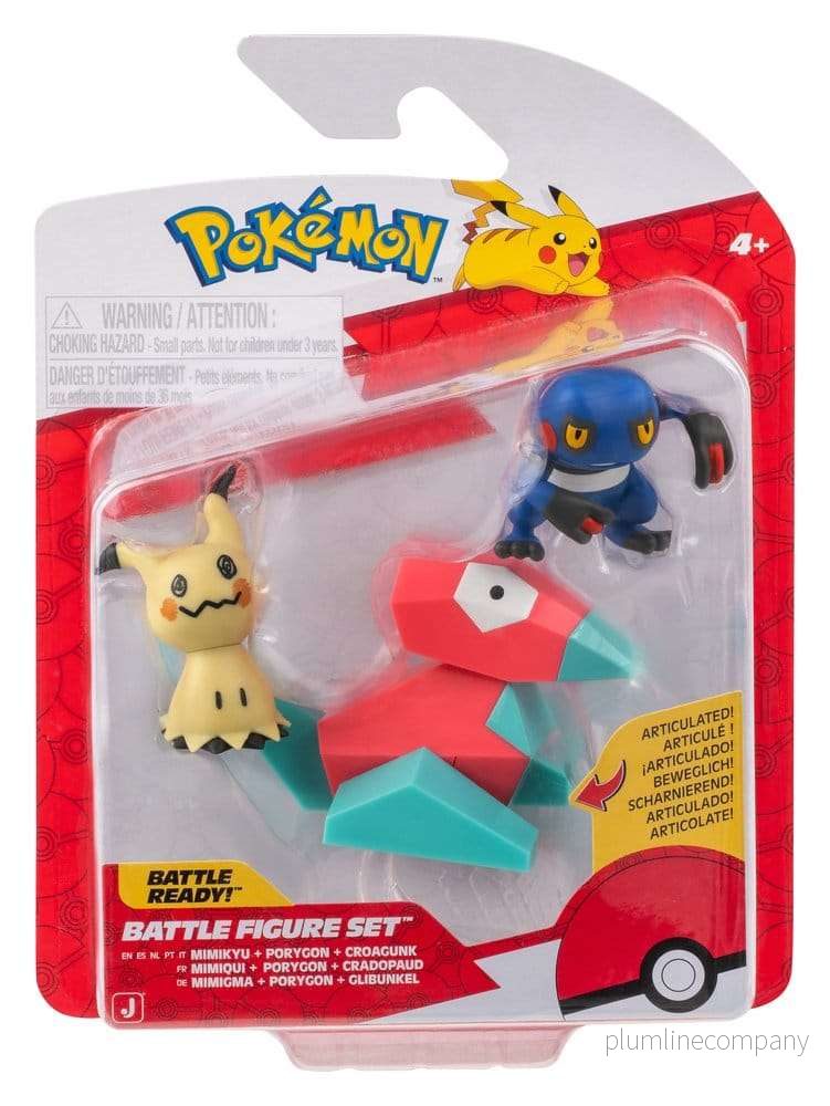 Pokémon Battle Figure Action Figures 3-Pack ver. 25 Sortiment (4) - Bild 2